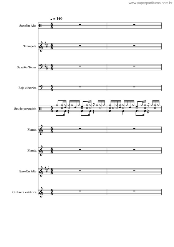 Partitura da música Baile De Victoria Despecha – Rodrigos Style