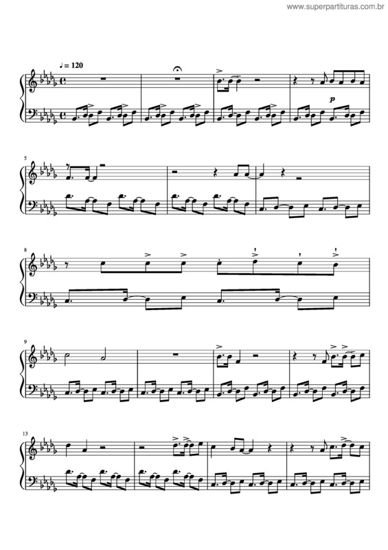 Partitura da música Baile Rozalen