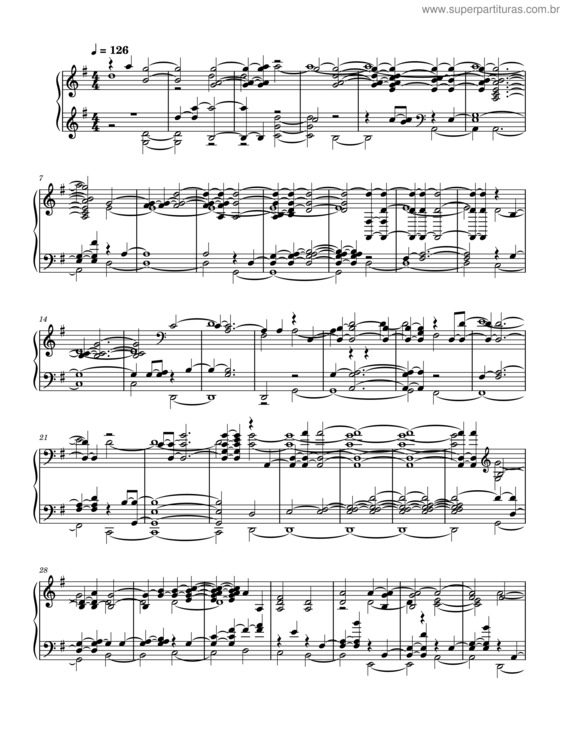 Partitura da música Bawa Dia Kembali