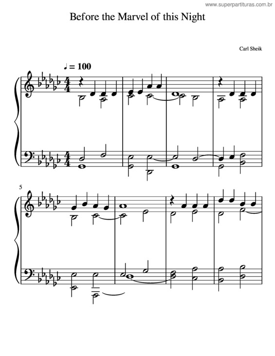 Partitura da música Before_The_Marvel_Of_This_Night