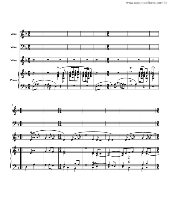 Partitura da música Bendito Seas Señor, Palazón