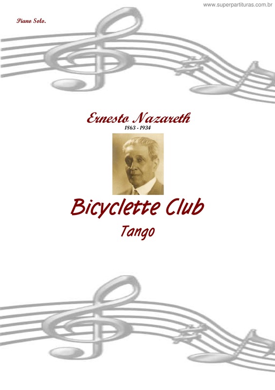 Partitura da música Bicyclette Club v.4