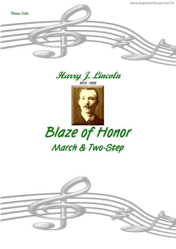 Partitura da música Blaze of Honor