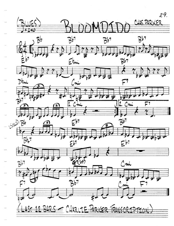 Partitura da música Bloomdido v.4