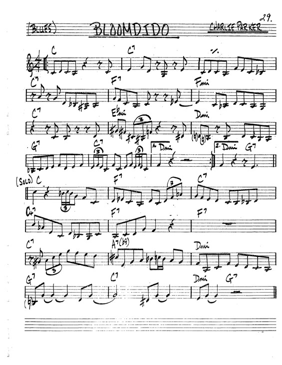 Partitura da música Bloomdido v.8