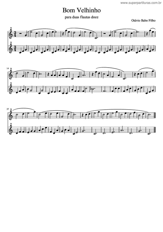 Partitura da música Bom Velhinho (Deixei Meu Sapatinho)