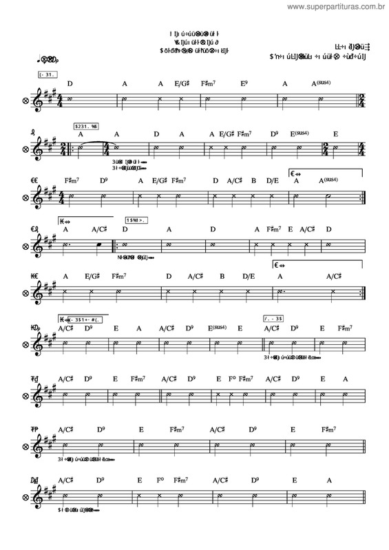 Partitura da música Bondade De Deus v.2