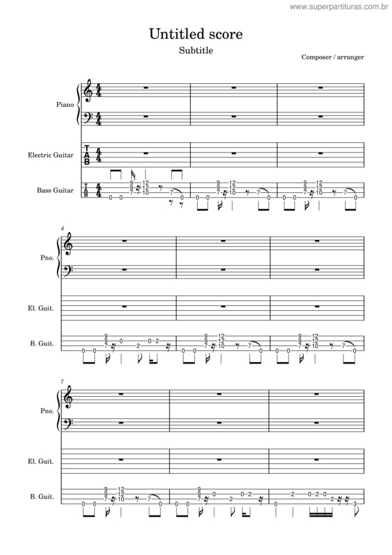 Partitura da música Butterfly Wings