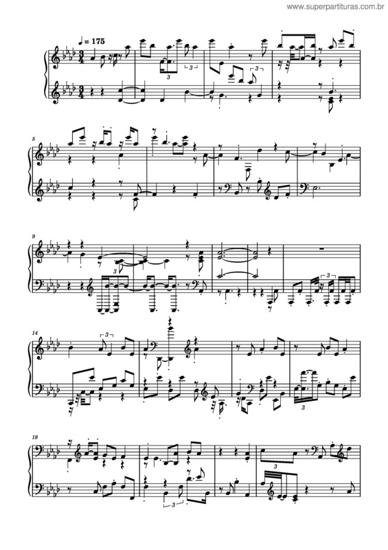 Partitura da música Caesura Of Despair – Irys – Acatepiano