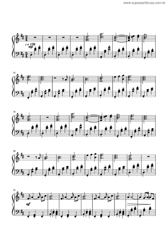 Partitura da música Can`T Help Falling In Love With You – Or3o