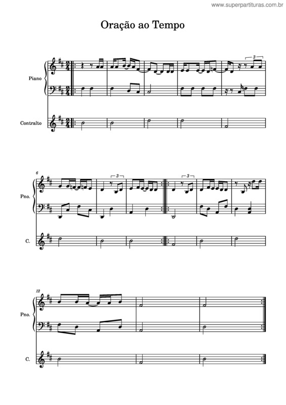 Partitura da música Canon And Gigue In D Major, P.37 – Johann Pachelbel