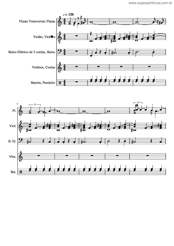 Partitura da música Carinhoso v.49