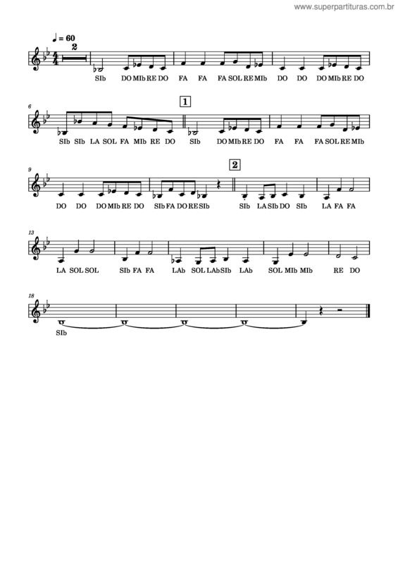 Partitura da música Carnaval Del Val 4 Notas
