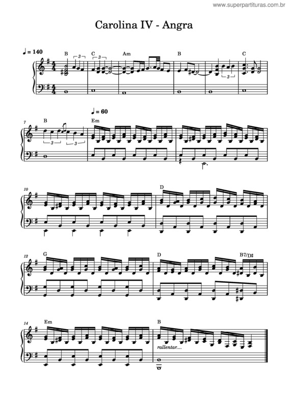 Partitura da música Carolina Iv – Angra Carolina_Iv_–_Angra