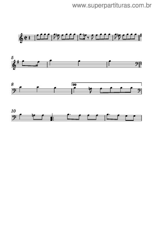 Partitura da música Ceu Da Boca –