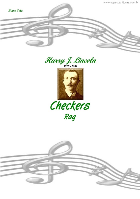 Partitura da música Checkers