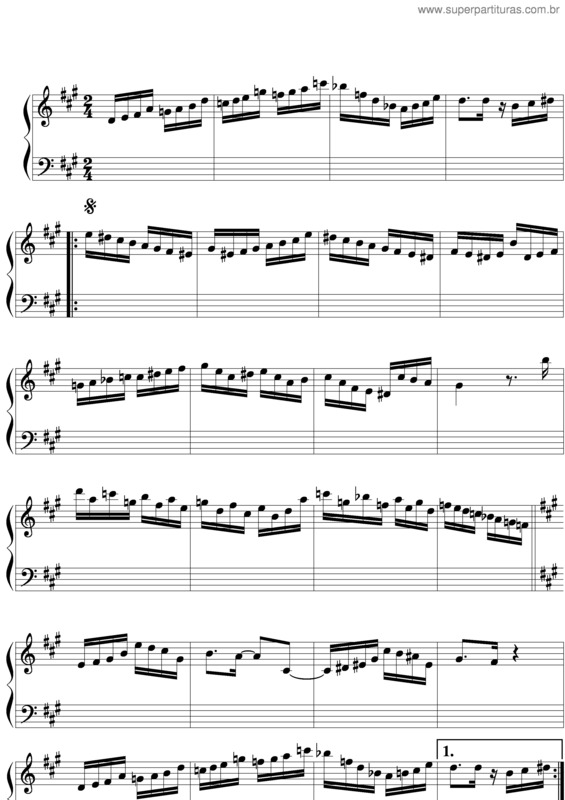 Partitura da música Chorinho Pra Ele