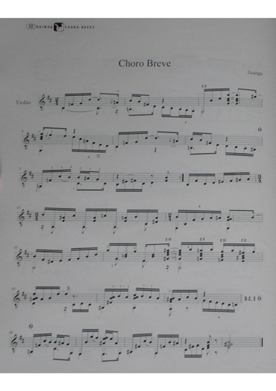 Partitura da música Choro Breve