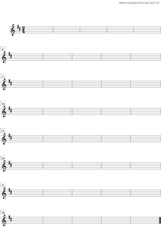 Partitura da música Churrasco De Xangô