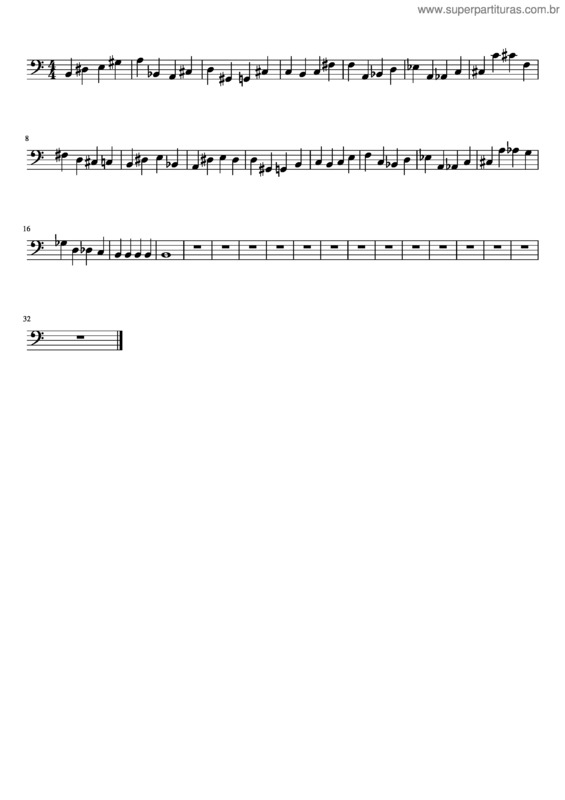Partitura da música Ciclo 4.1