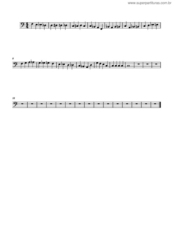 Partitura da música Ciclo 5