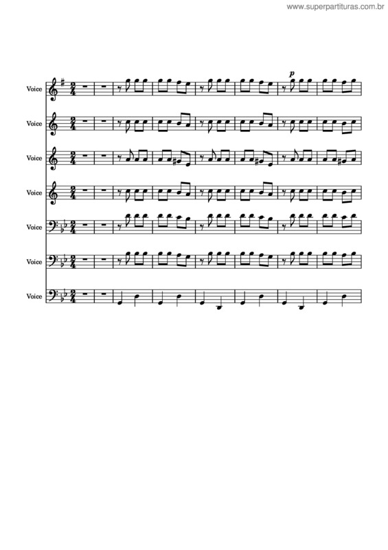 Partitura da música Ciranda De Maluco