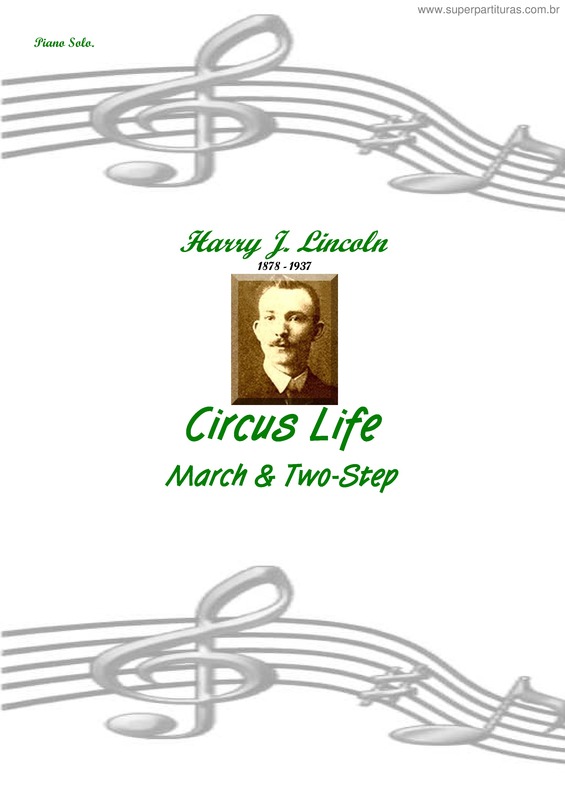 Partitura da música Circus Life