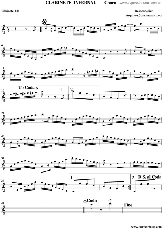 Partitura de flauta, Partituras para clarinete, Partituras de guitarra