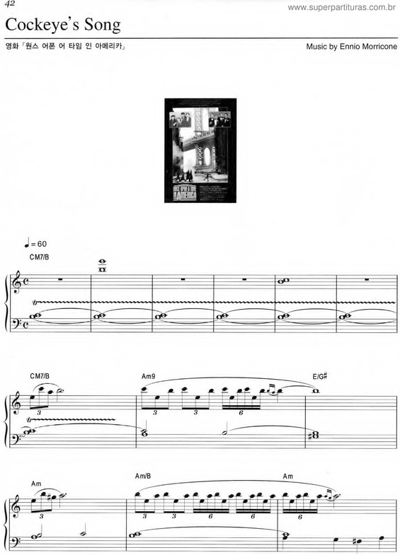 Partitura da música Cockeye`s Song