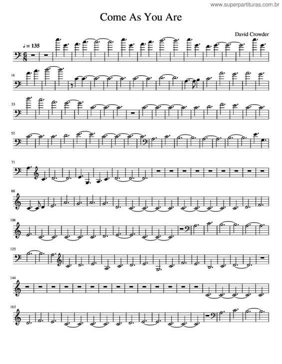 Partitura da música Come As You Are v.12