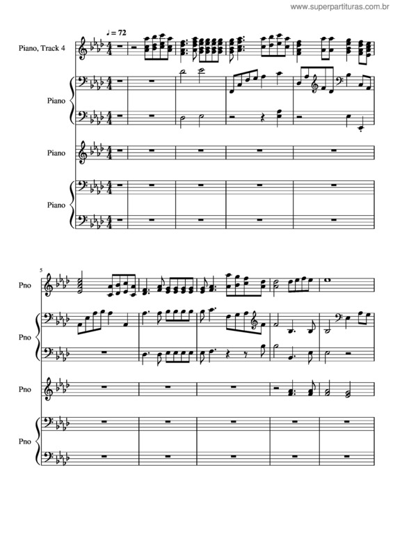 Partitura da música Começando Aqui – Arautos Do Rei