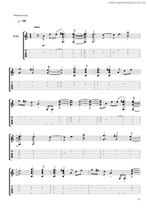 Partitura da música Como Ele Sempre Faz v.2