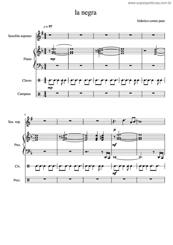 Partitura da música Compo v.3