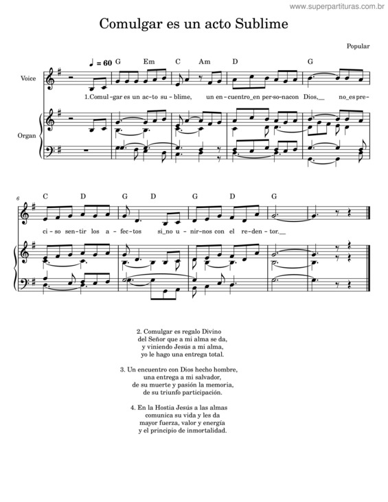 Partitura da música Comulgar Es Un Acto Sublime – Anónimo Comulgar_Es_Un_Acto_Sublime