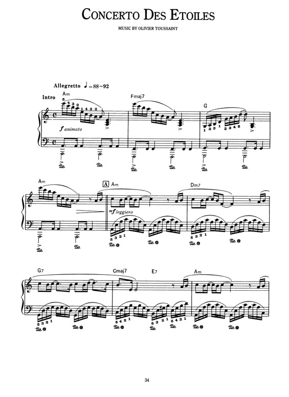 Partitura da música Concerto Des Etoiles