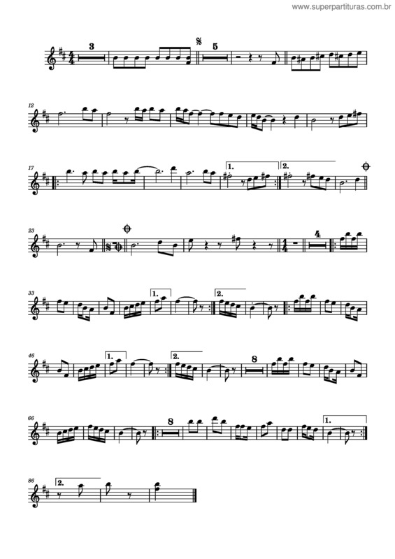 Partitura da música Cóndor Pasa Rock Balada – Anonymous Condor Pasa Rock Balada