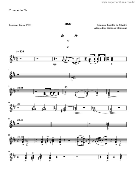 Partitura da música Consolador v.3
