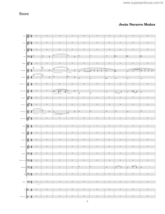 Partitura da música Copia De Guion Blancotodo Se Ha Consumado