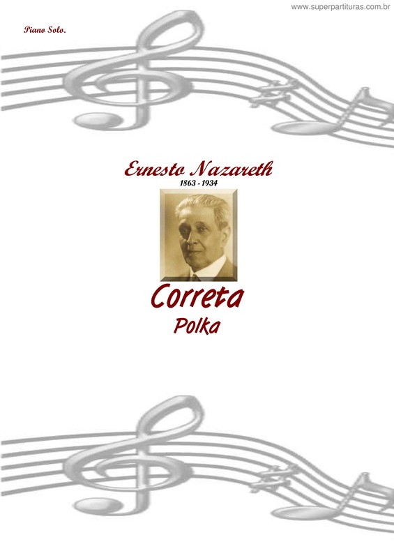 Partitura da música Correta v.2