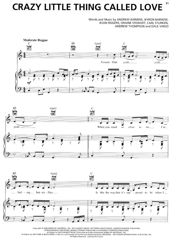 crazy little thing called love song lyrics crazy little thing called love song lyrics