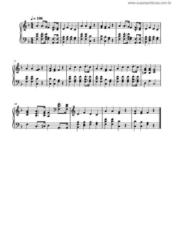 Partitura da música Cristo, O Fiel Amigo Harpa_008_Ii – Amadeubsilva