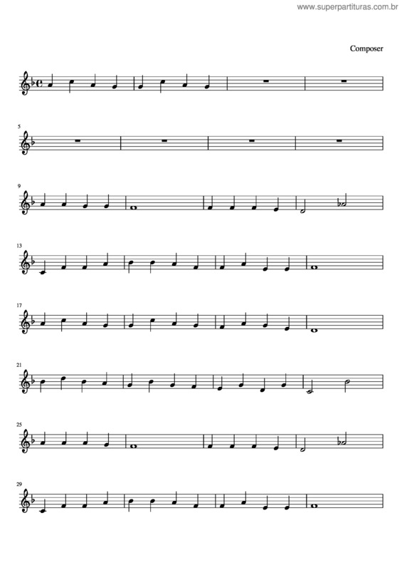 Partitura da música Cristo Cura, Sim! Soprano 2
