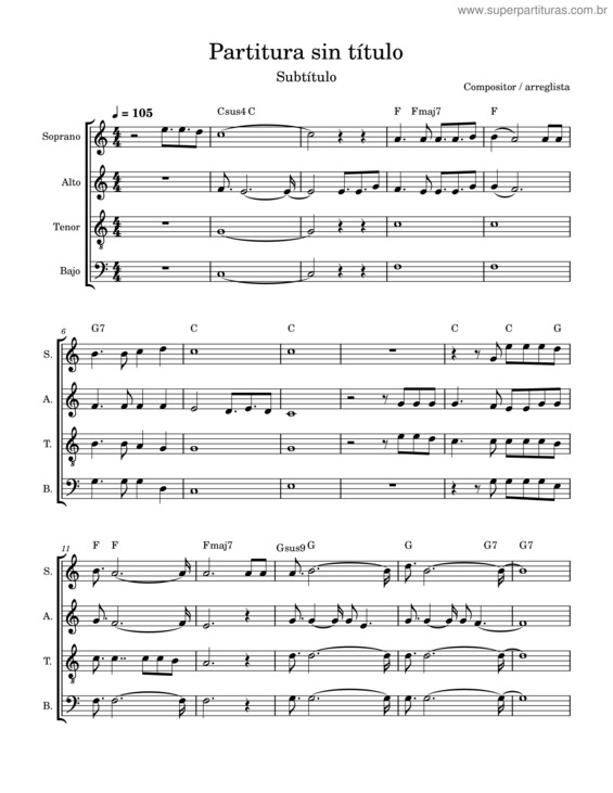 Partitura da música Cristo Es Mi Refugio