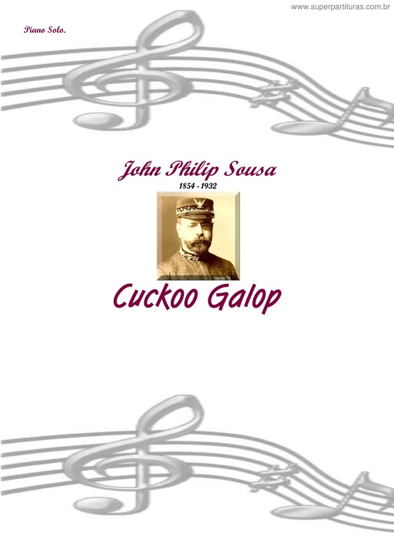 Partitura da música Cuckoo Galop