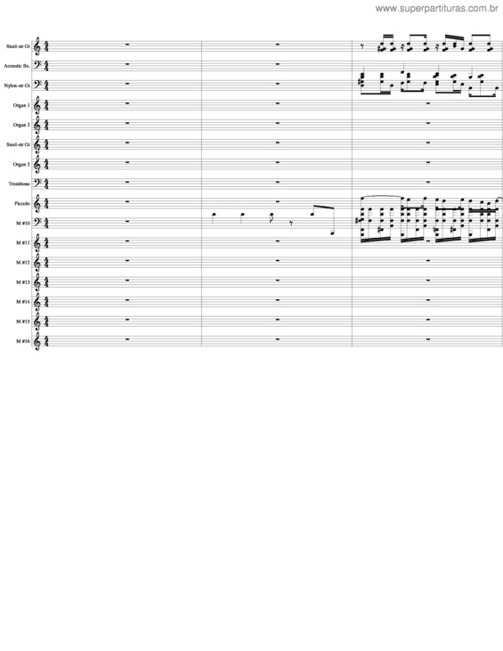 Partitura da música Cuidado Com A Outra v.2