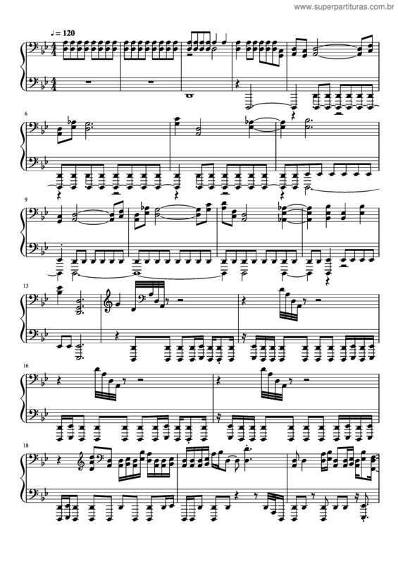 Partitura da música Cyberpunk 2077 – Samurai – Chippin` In