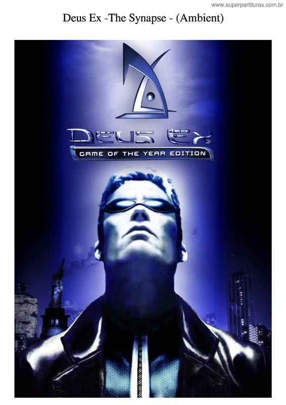 Partitura da música Deus Ex