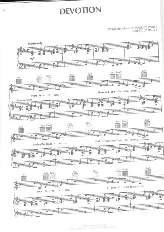 Partitura da música Devotion v.2