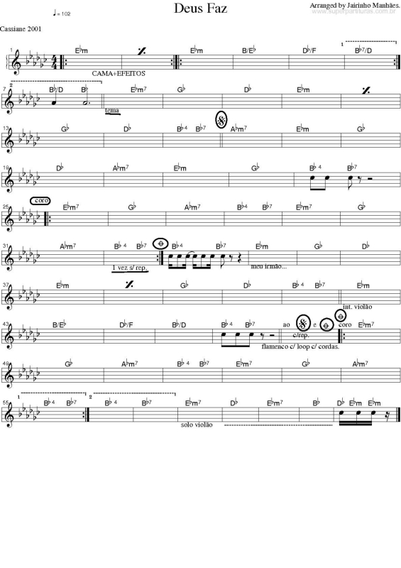 Partitura da música Dia Inesquecível