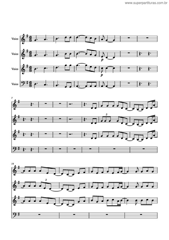 Partitura da música Días Del Rey Salomon